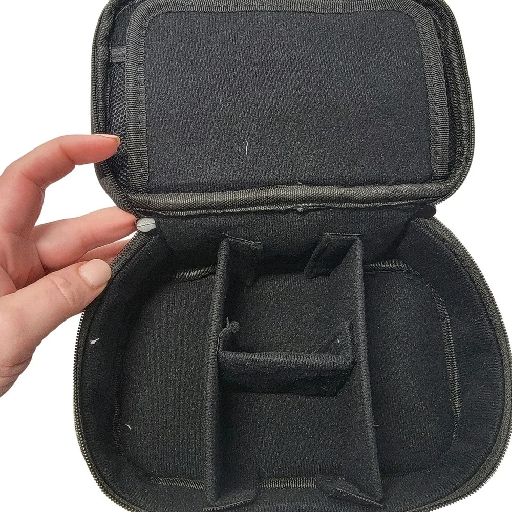 Sisma Travel Cable Organizer Case + Hanging Makeup Toiletry Bag Lot 2